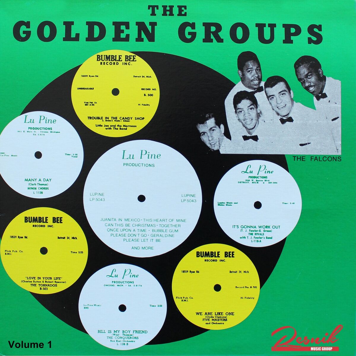 Album cover of The Golden Groups Vol. 1