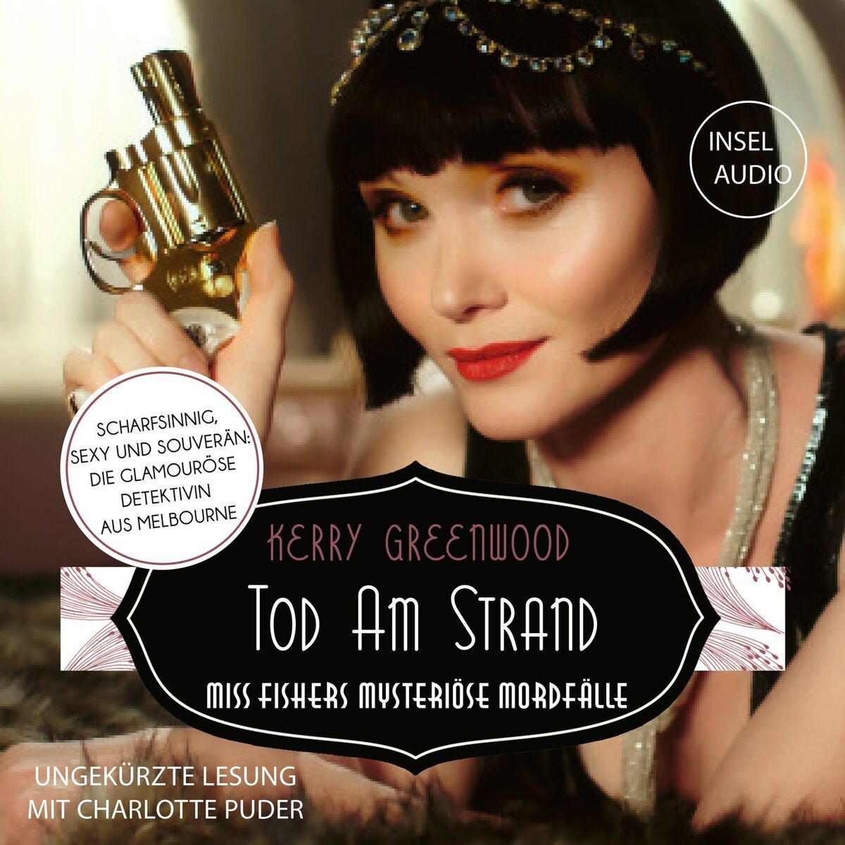 Album cover of Tod am Strand - Miss-Fisher-Krimis - Miss Fishers mysteriöse Mordfälle, Band 1 (Ungekürzt)