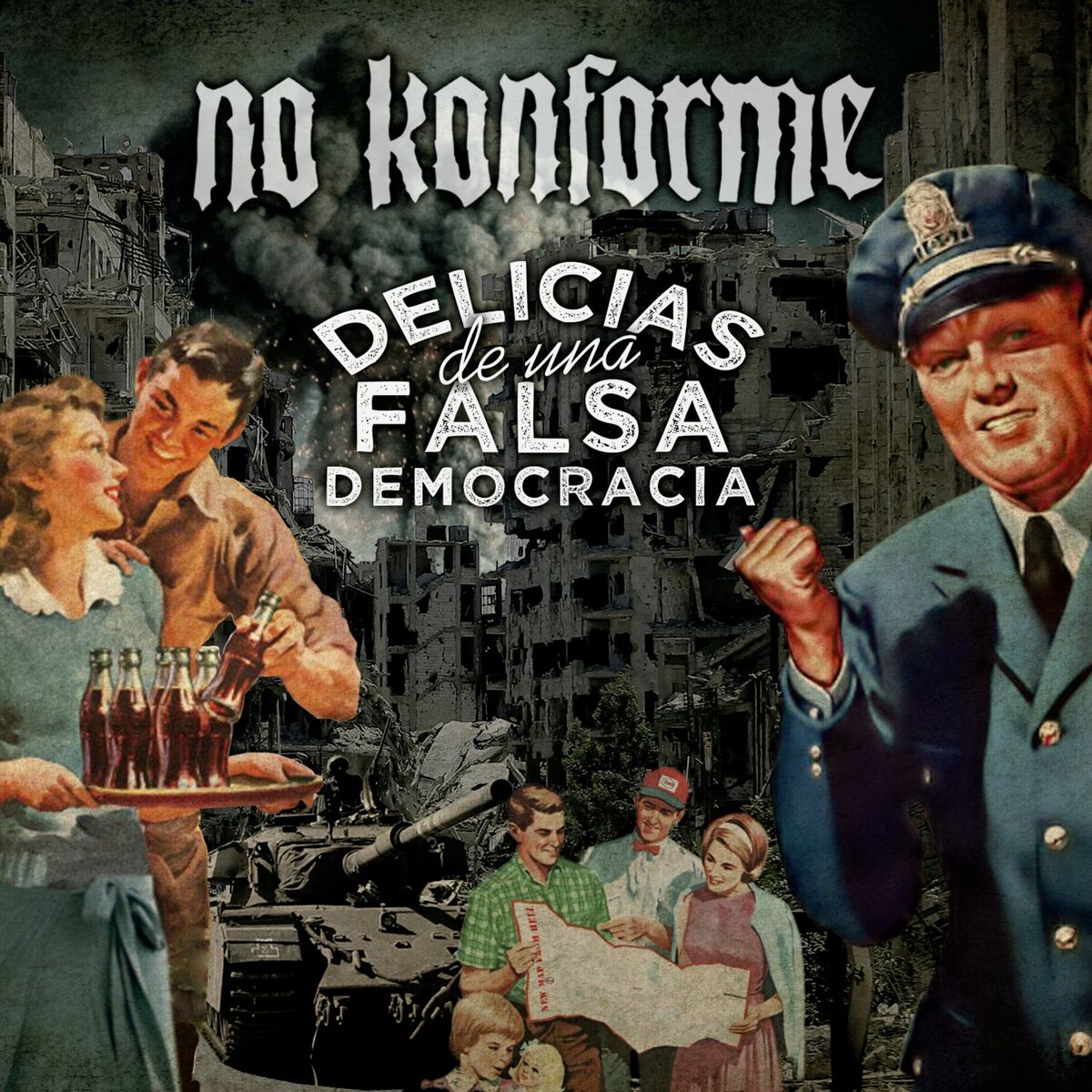 Album cover of Delicias de una Falsa Democracia