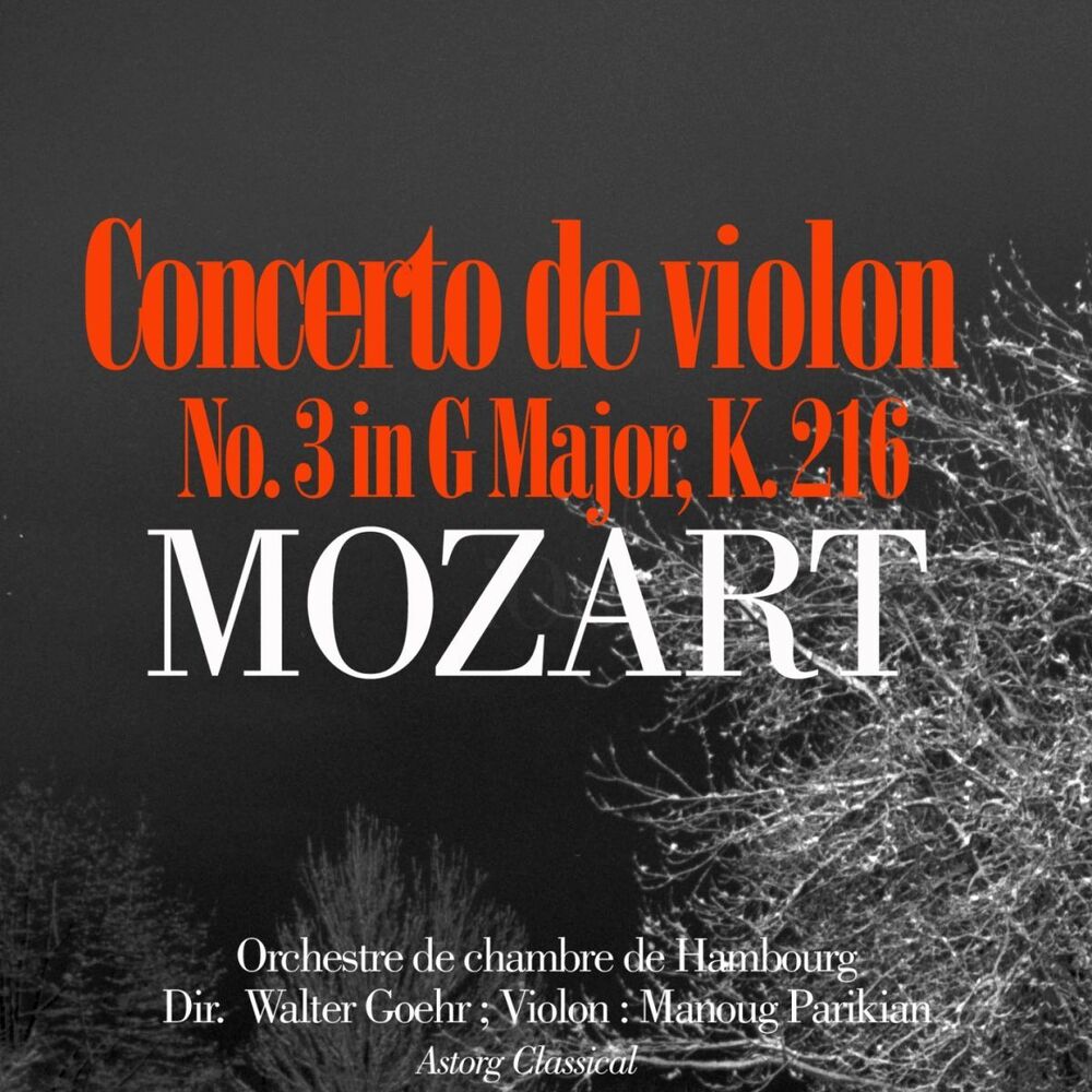 Picture of Mozart: Violin Concerto No. 3 In G Major, K. 216