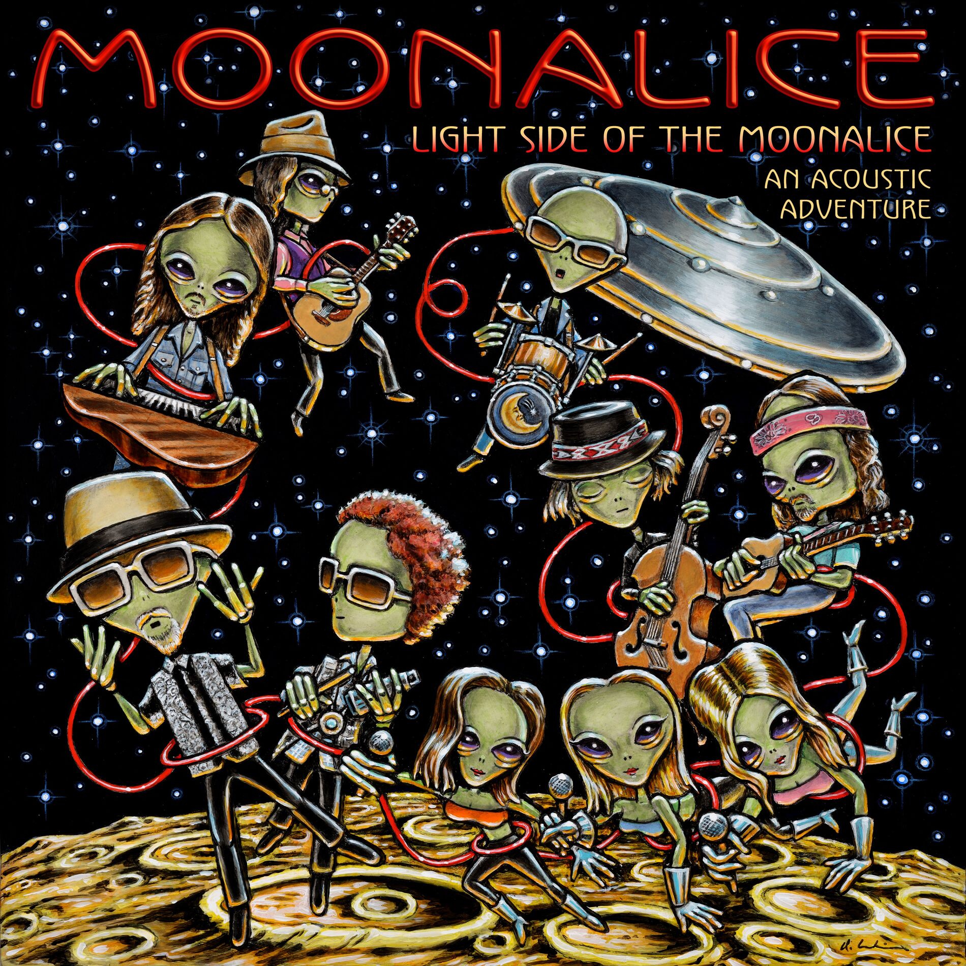 Album cover of Light Side of the Moonalice - An Acoustic Adventure