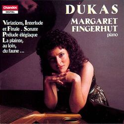 Cover of Dukas: Piano Works