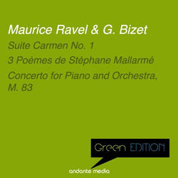Cover of Green Edition - Ravel & Bizet: Suite Carmen No. 1 & Concerto for Piano and Orchestra, M. 83 by undefined