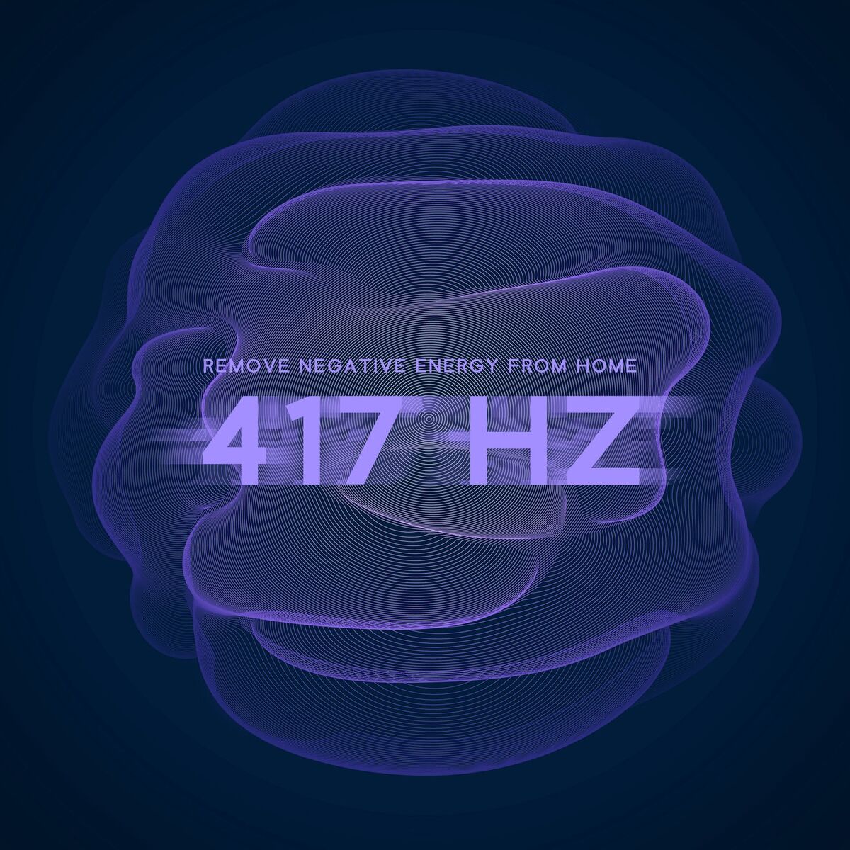 Album cover of Remove Negative Energy from Home 417 Hz: Meditation, Chakra Balance & Healing Music