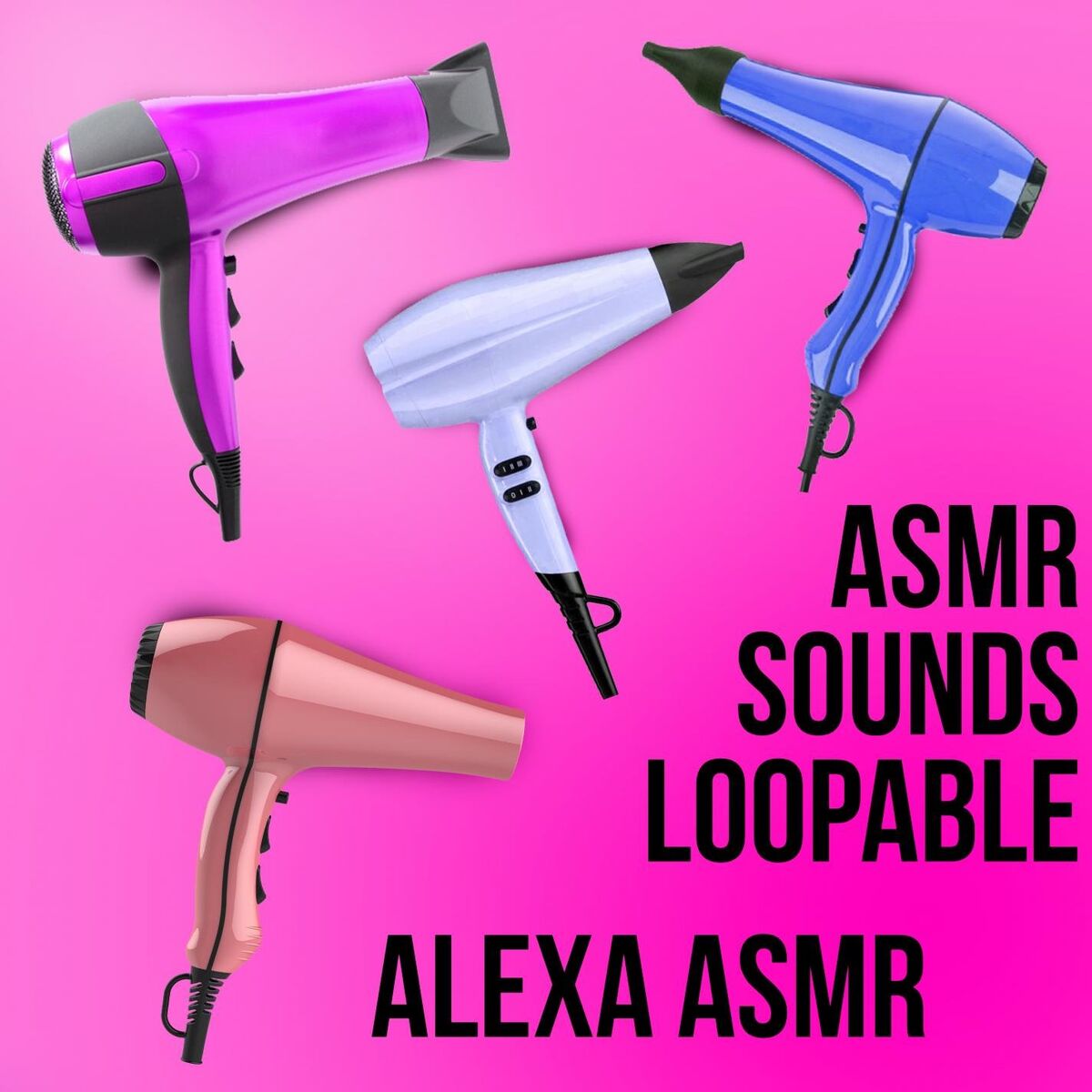 Album cover of Hair Dryer Sounds Looped - Baby Sleep White Noise