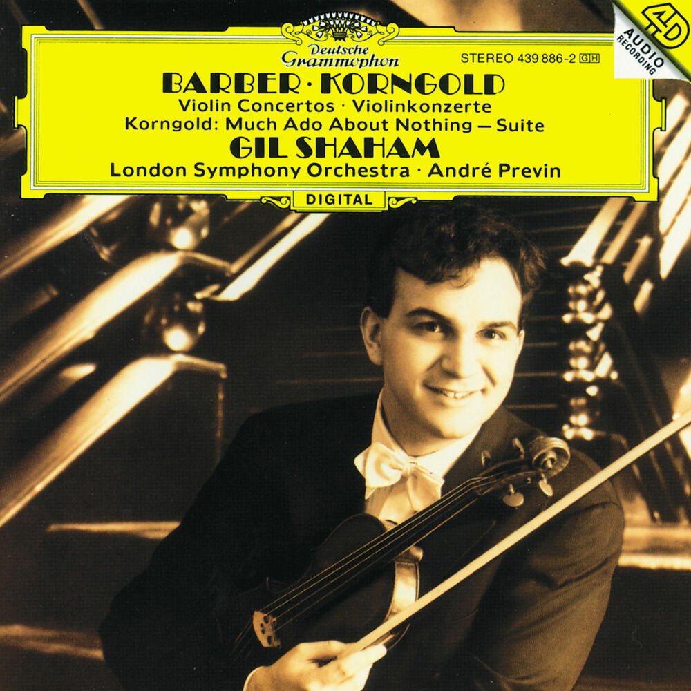 Picture of Barber: Violin Concerto / Korngold: Violin Concerto; Much Ado About Nothing