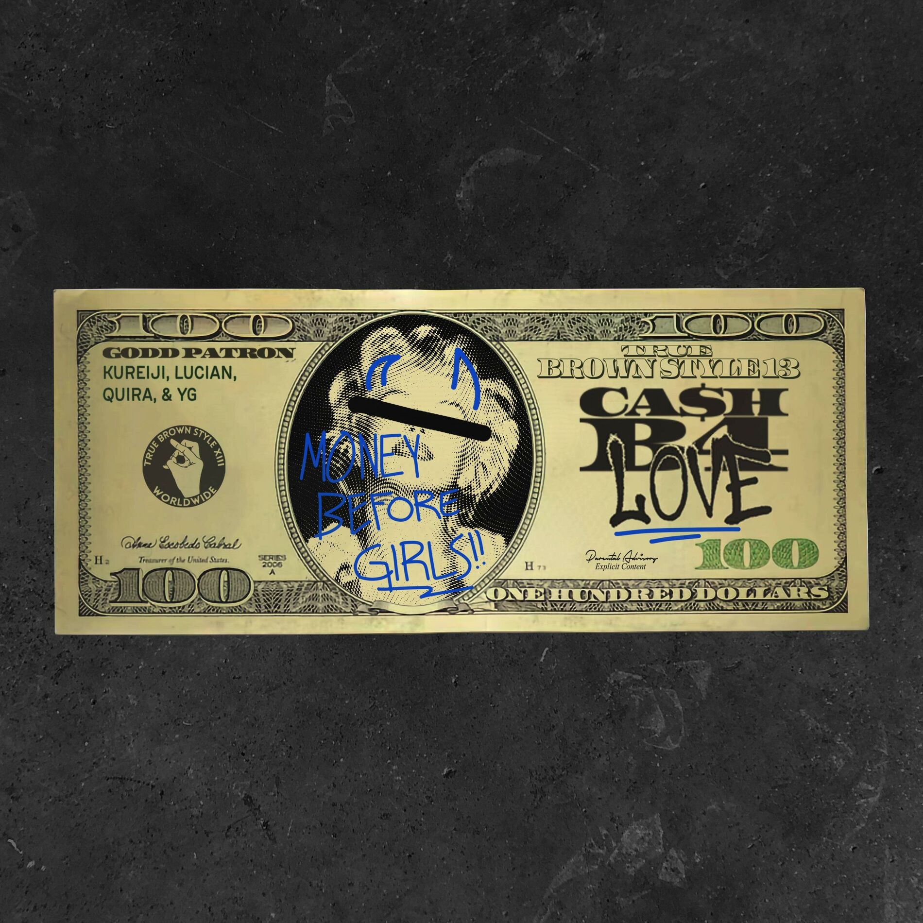 Album cover of CASH B4 LOVE (feat. KUREIJI, LUCIAN CALLE, QUIRA & YG)
