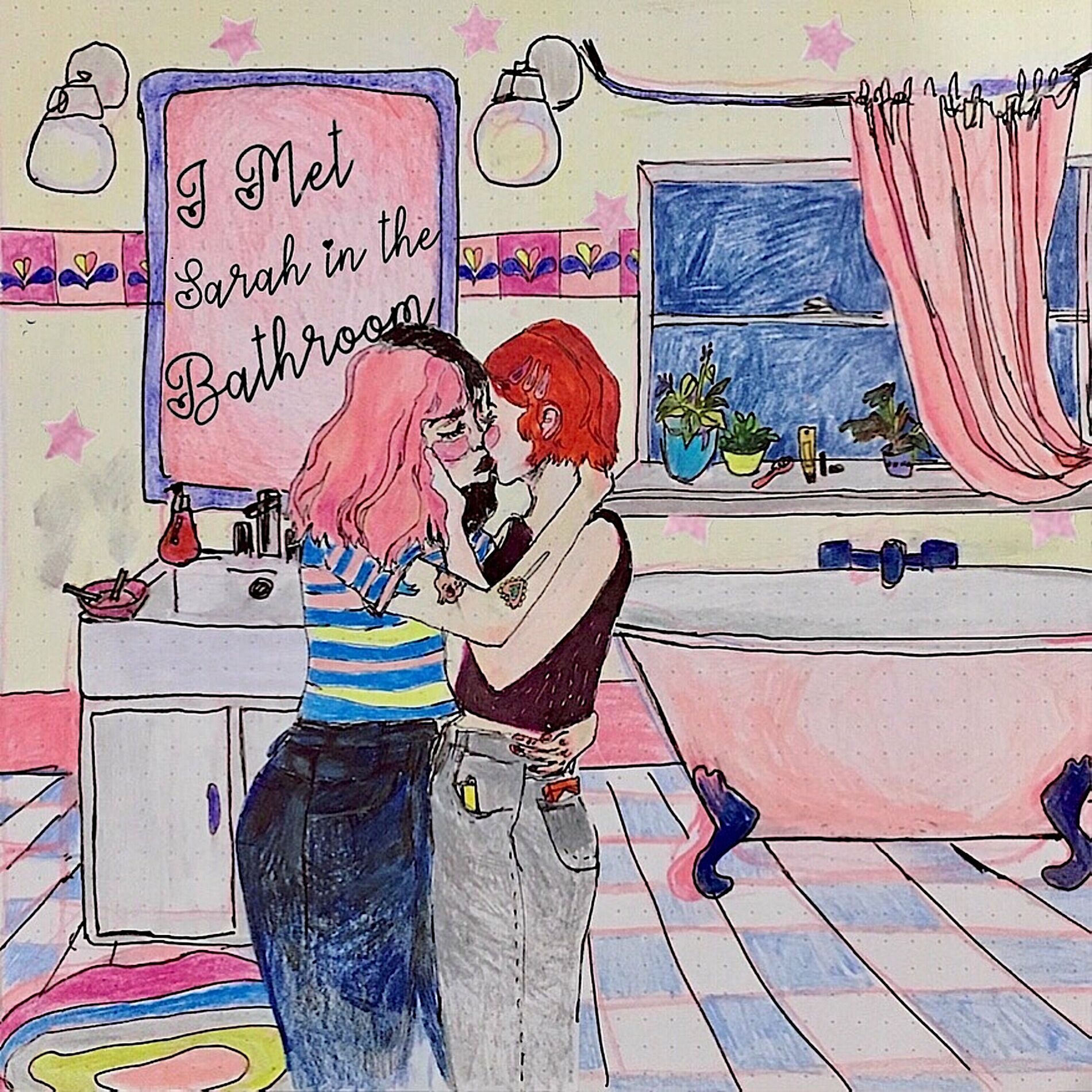 Album cover of i met sarah in the bathroom