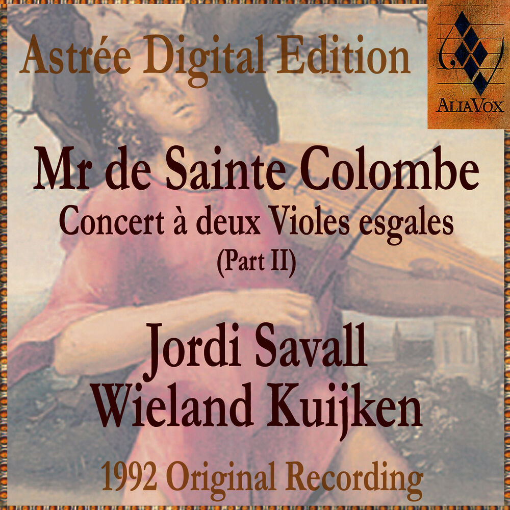 Picture of Mr De Sainte Colombe: Concerts À Deux Violes Esgales (Vol. Ii)