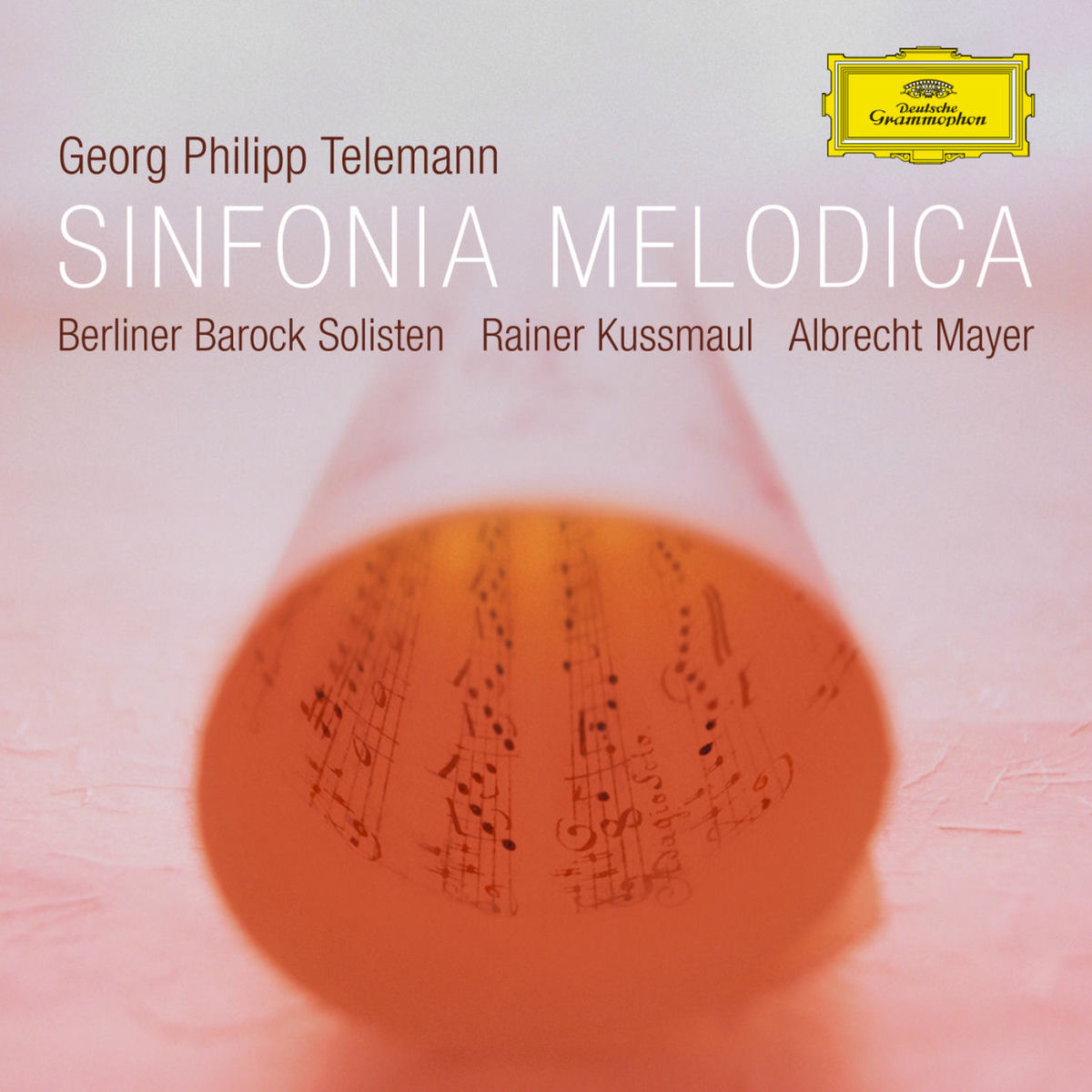 Album cover of Sinfonia Melodica - Works by Telemann