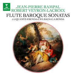Cover of Quantz, CPE Bach, F & GA Benda: Flute Baroque Sonatas