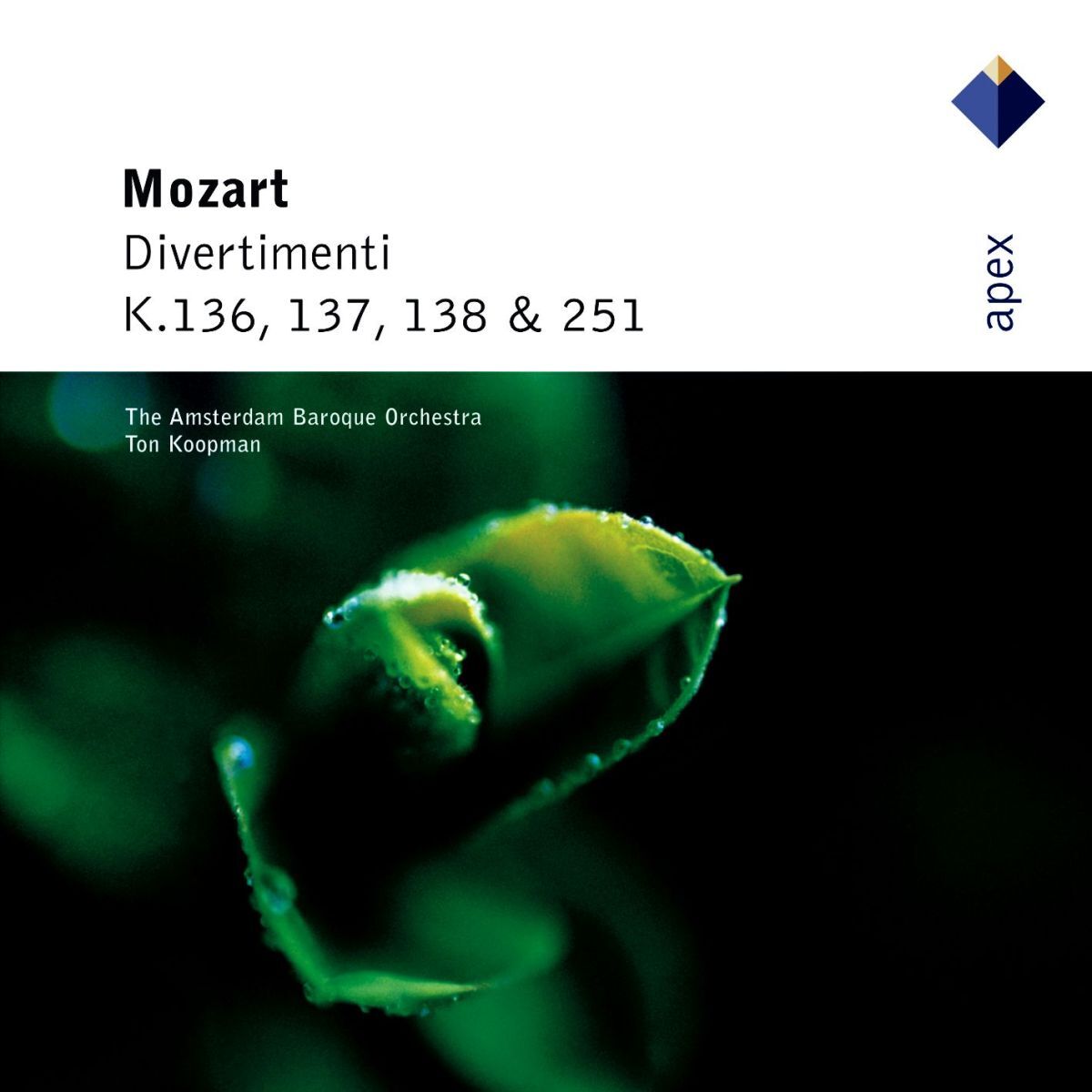 Album cover of Mozart: Divertimenti K. 136, K. 137, K. 138 & K. 251