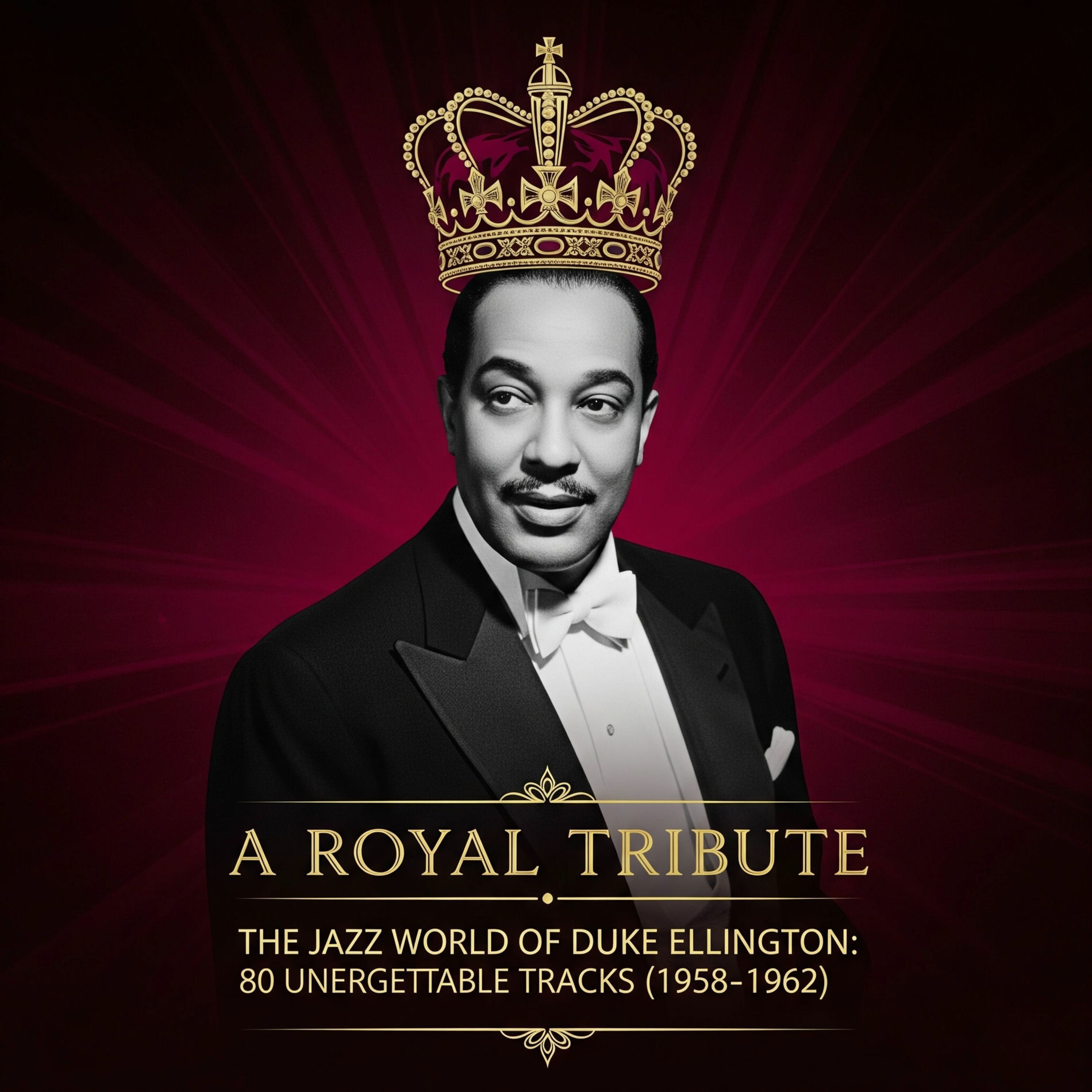 Album cover of A Royal Tribute - The Jazz World of Duke Ellington: 80 Unforgettable Tracks (1958-1962)
