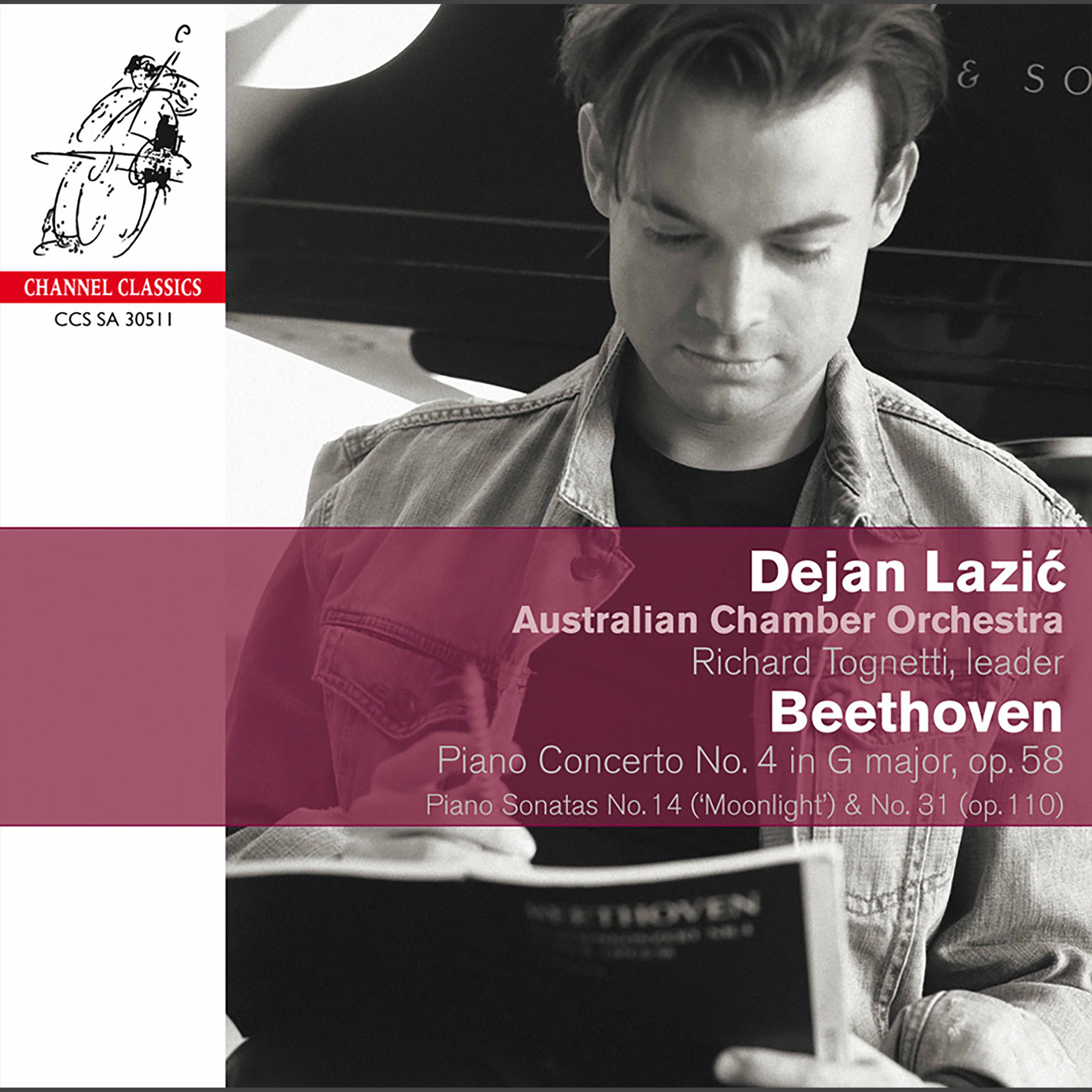 Album cover of Beethoven: Piano Concerto No. 4 Op. 58, Piano Sonatas Nos. 14 