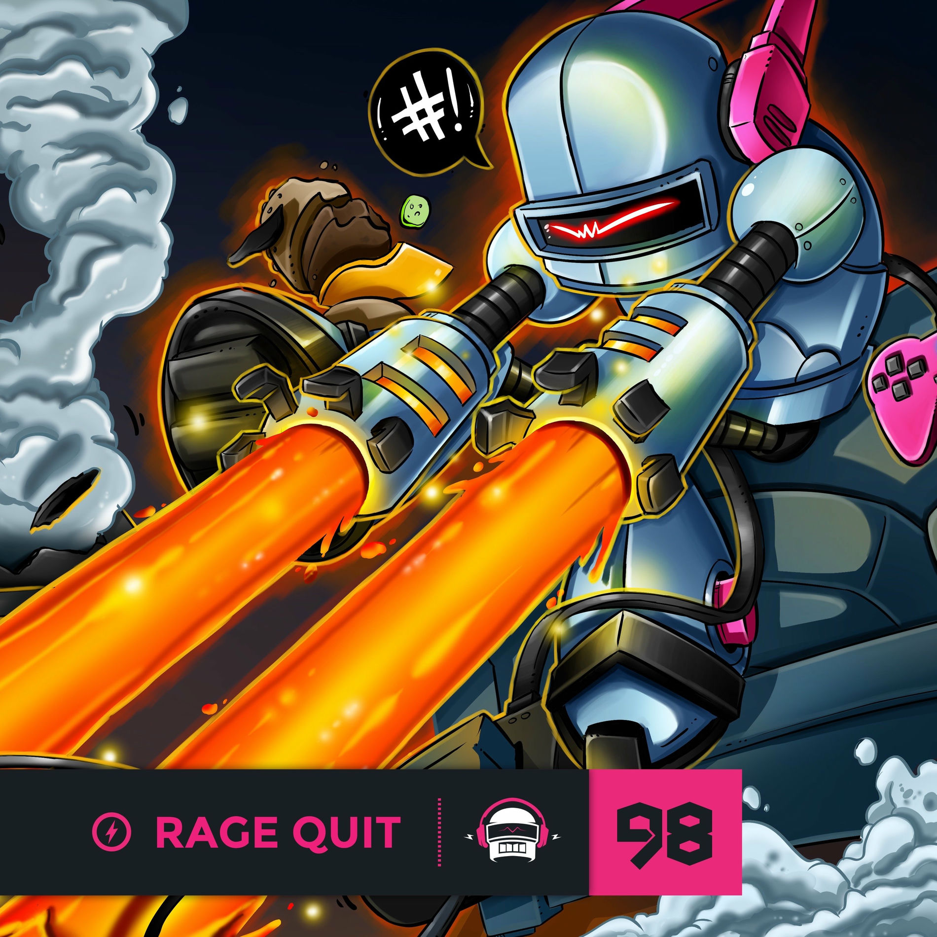 Album cover of Ninety9Lives 98: Rage Quit