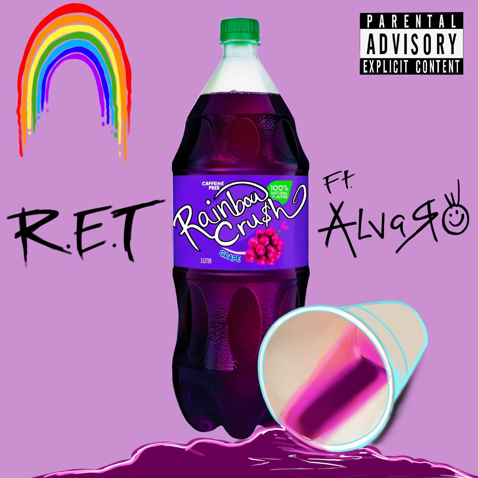 Album cover of Rainbow Crush (feat. Alvaro)