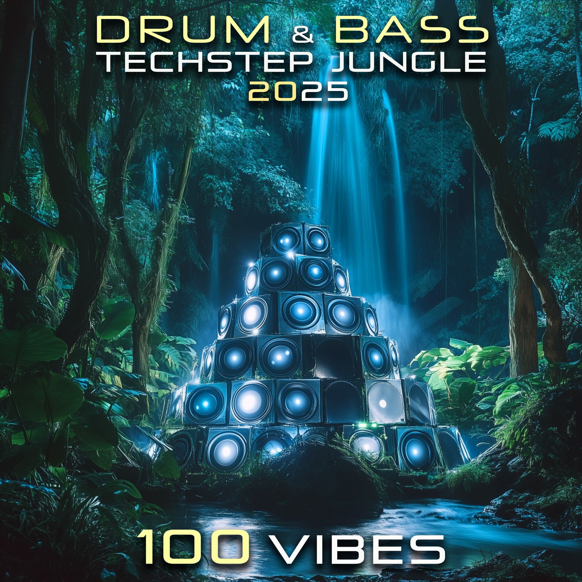 Album cover of Drum & Bass Techstep & Jungle 2025 100 Vibes