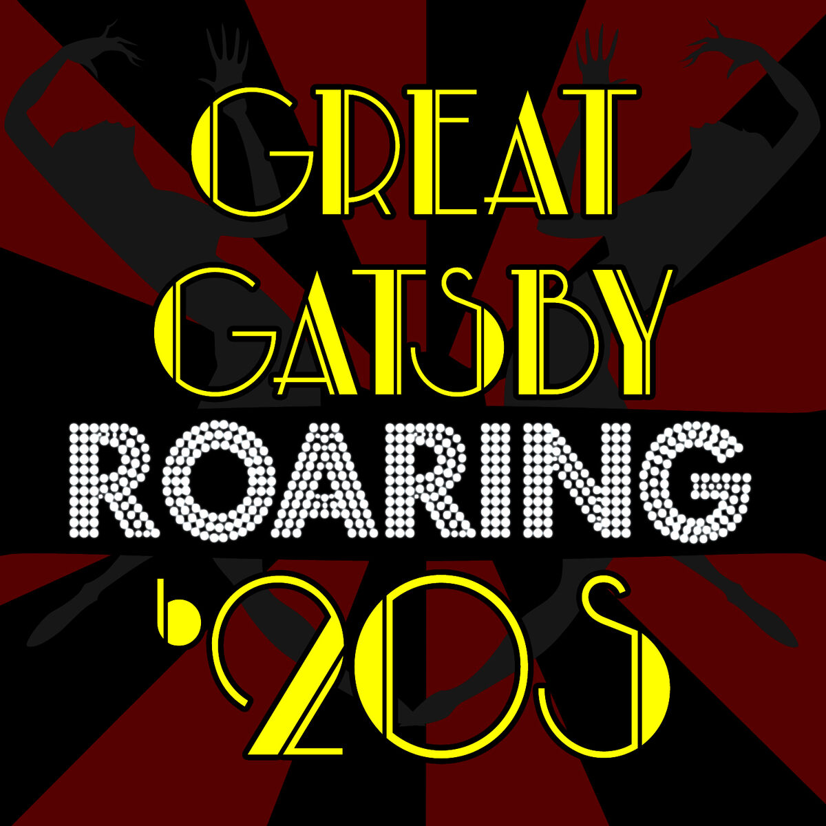 Album cover of Great Gatsby Roaring 20's - Boardwalk Empire, Steampunk Jazz, Gangsters & Prohibition Era Music