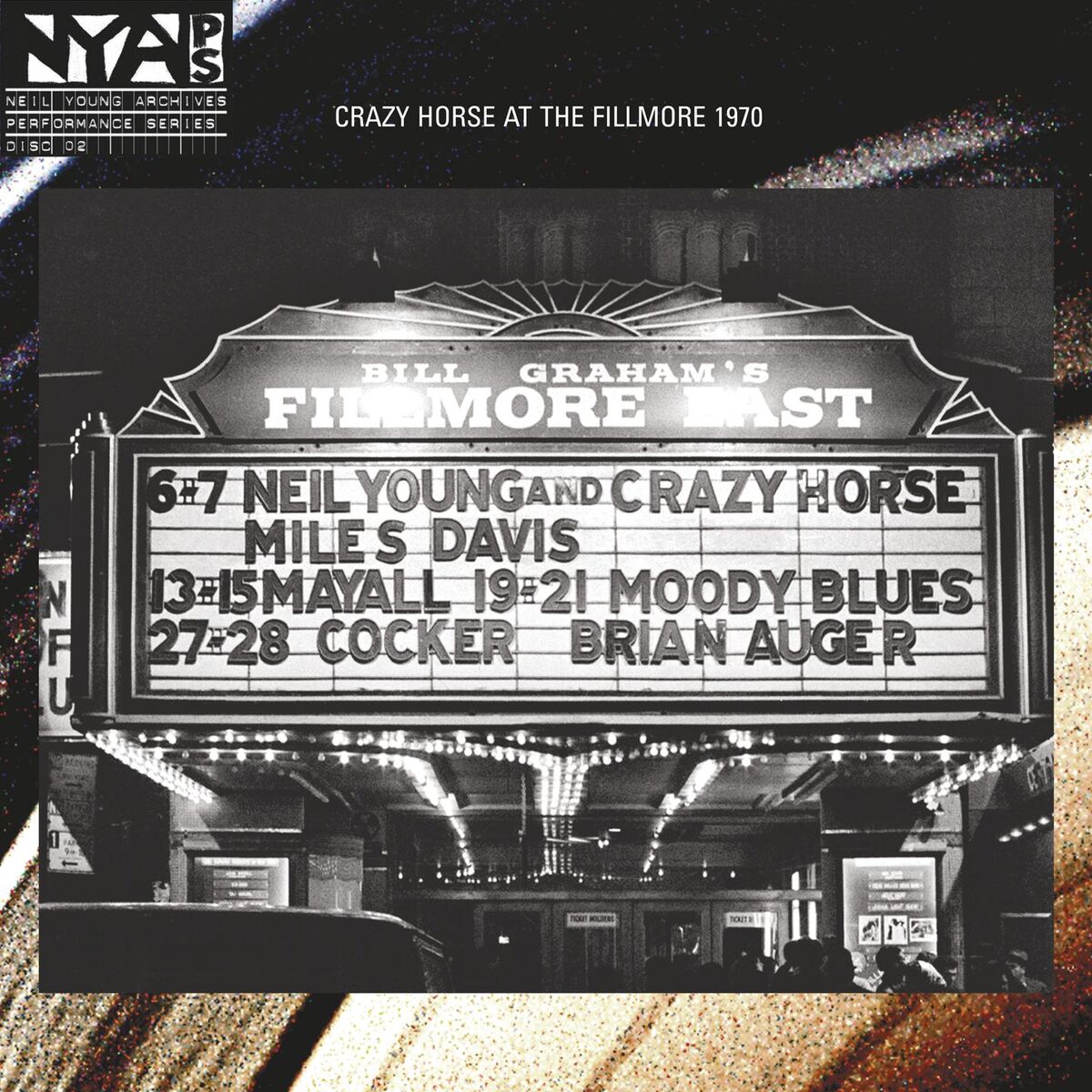 Album cover of Live at the Fillmore East 1970
