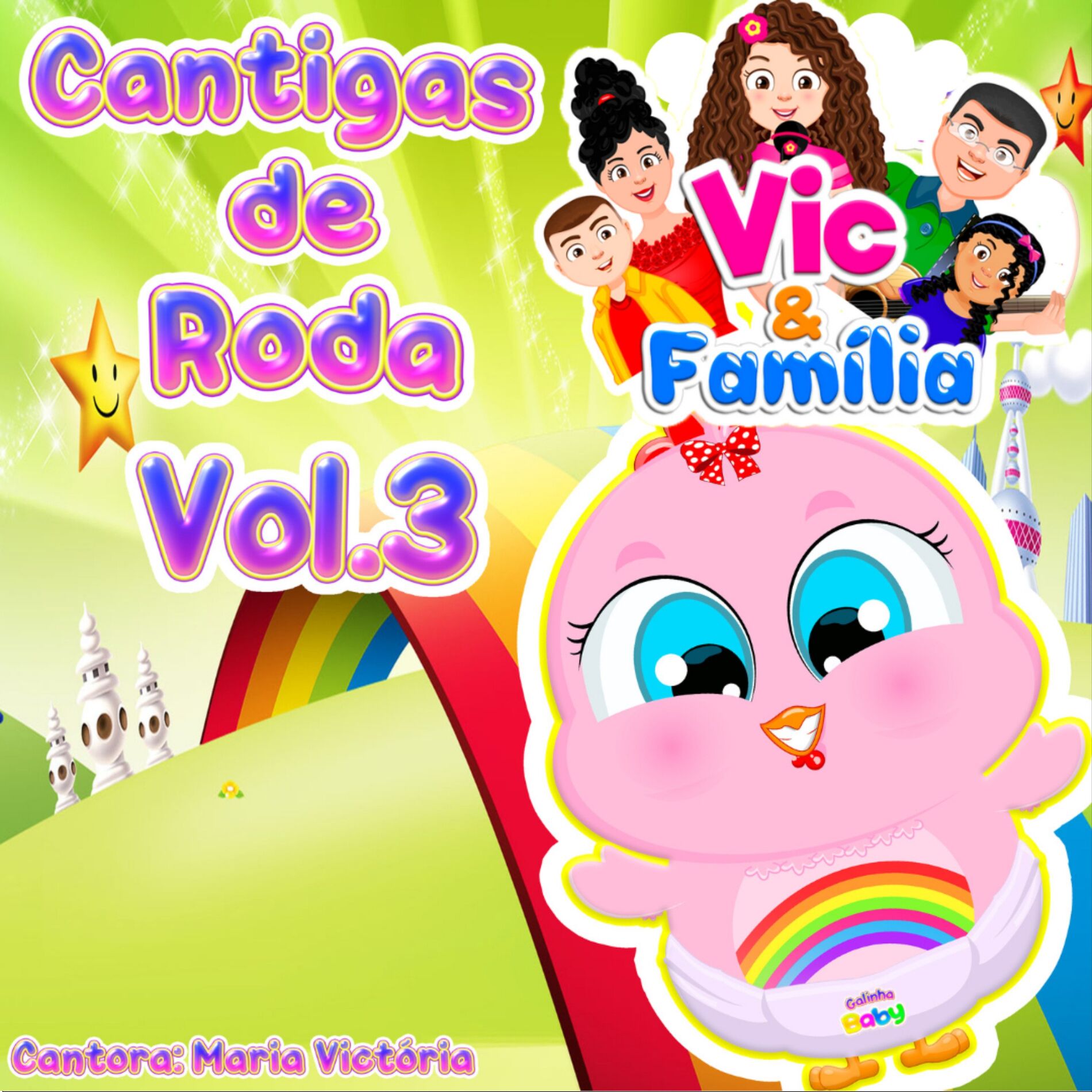 Album cover of Cantigas de Roda, Vol. 3: Vic & Família