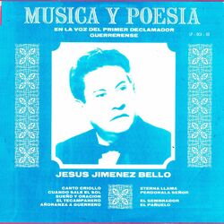 Cover of Música y poesía en la voz del primer declamador guerrerense