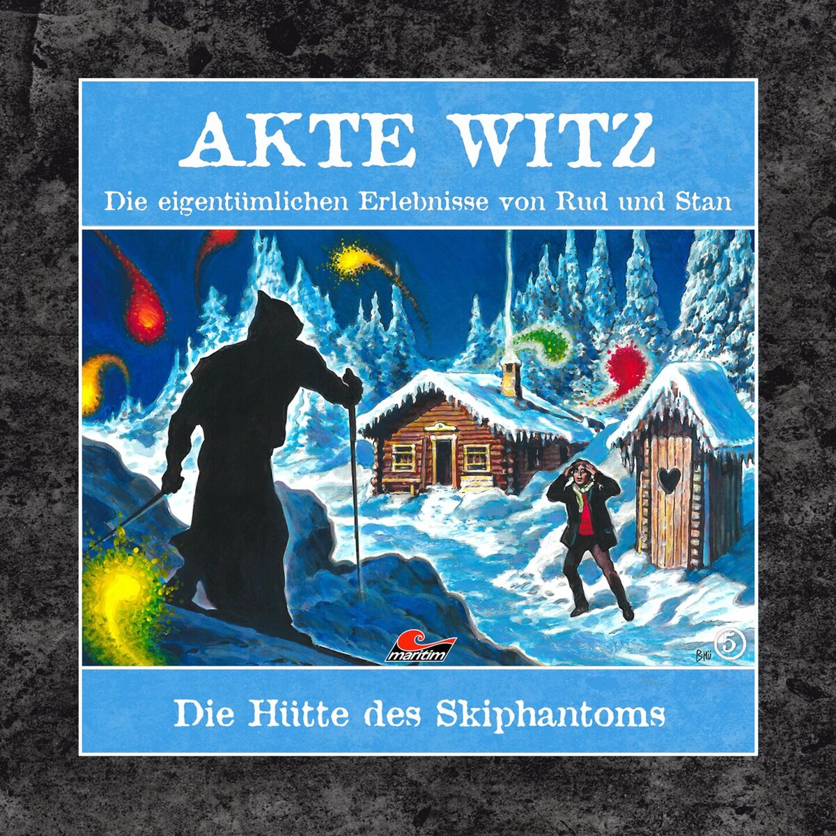 Album cover of Teil 1 - Folge 5: Die Hütte des Skiphantoms