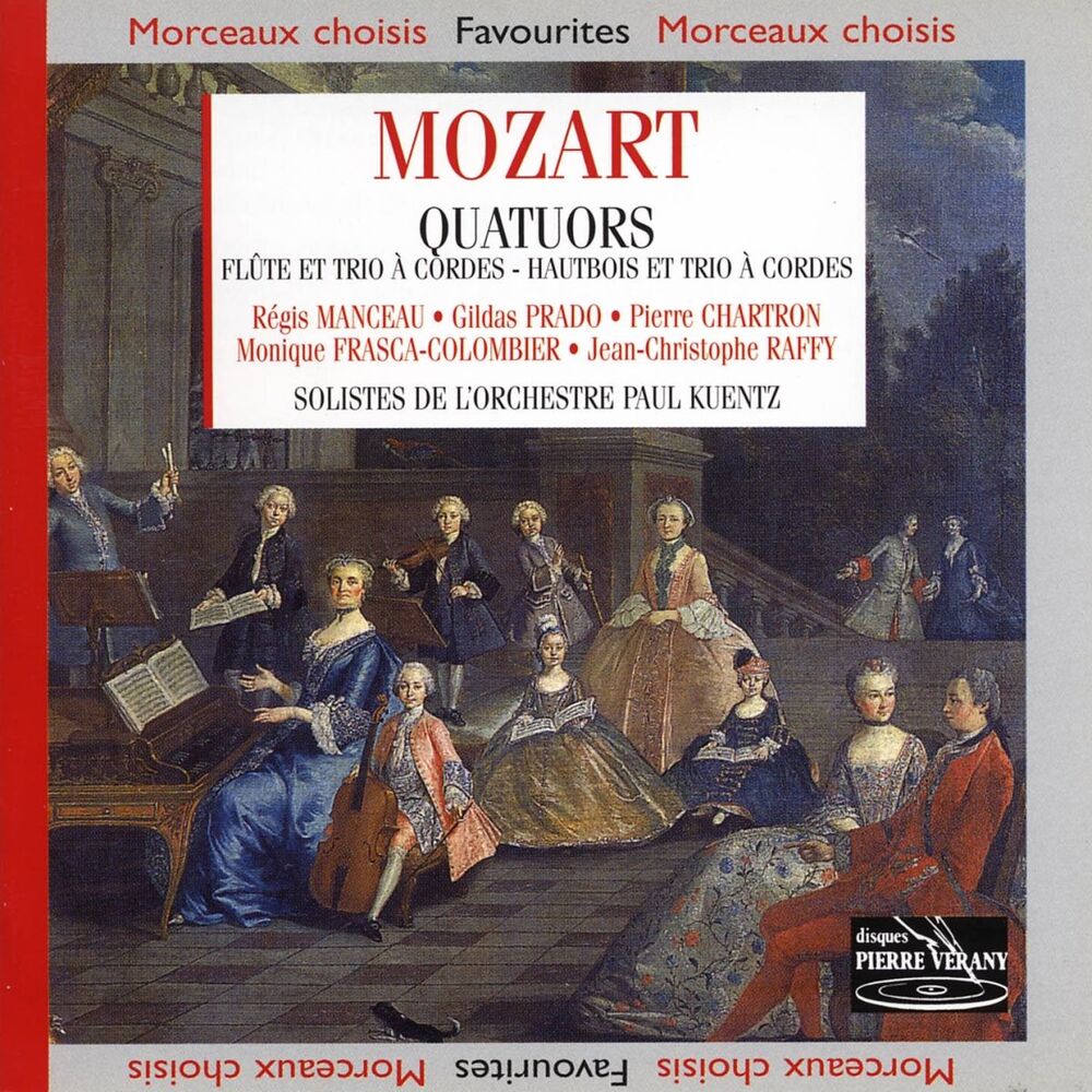 Picture of Mozart - Quatuors pour flûte, pour hautbois & pour Trio à cordes
