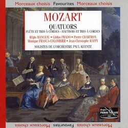 Cover of Mozart - Quatuors pour flûte, pour hautbois & pour Trio à cordes