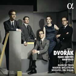 Cover of Dvořák: Piano Quintets & Bagatelles