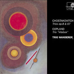 Cover of Shostakovich: Piano Trios Op. 8 & 67
