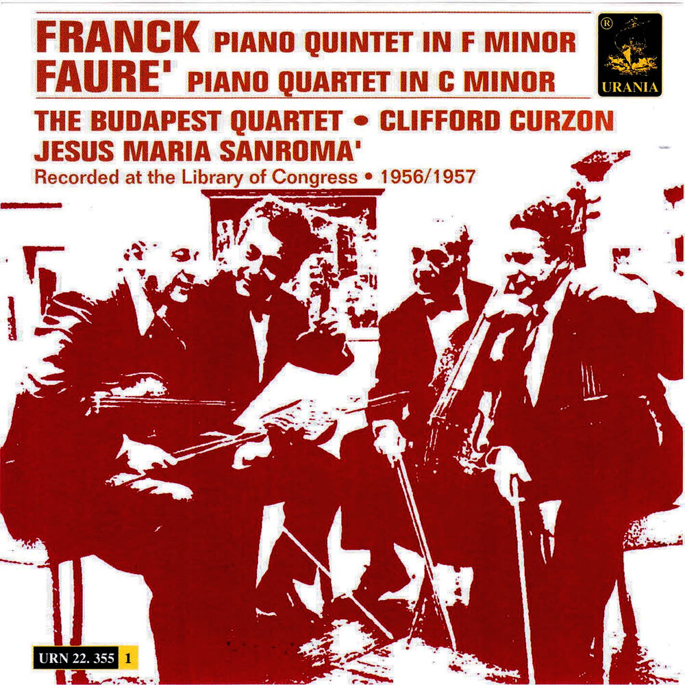 Picture of Franck: Piano Quintet in F Minor & Fauré: Piano Quintet in C Minor