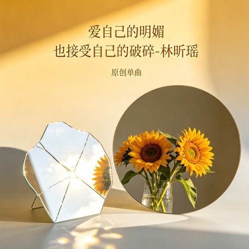 爱自己的明媚也接受自己的破碎
