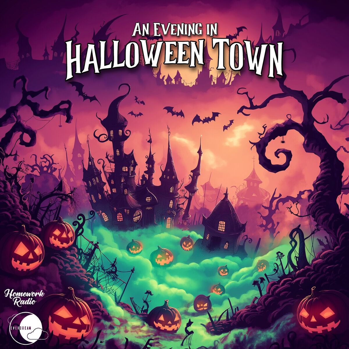 Album cover of An Evening in Halloween Town