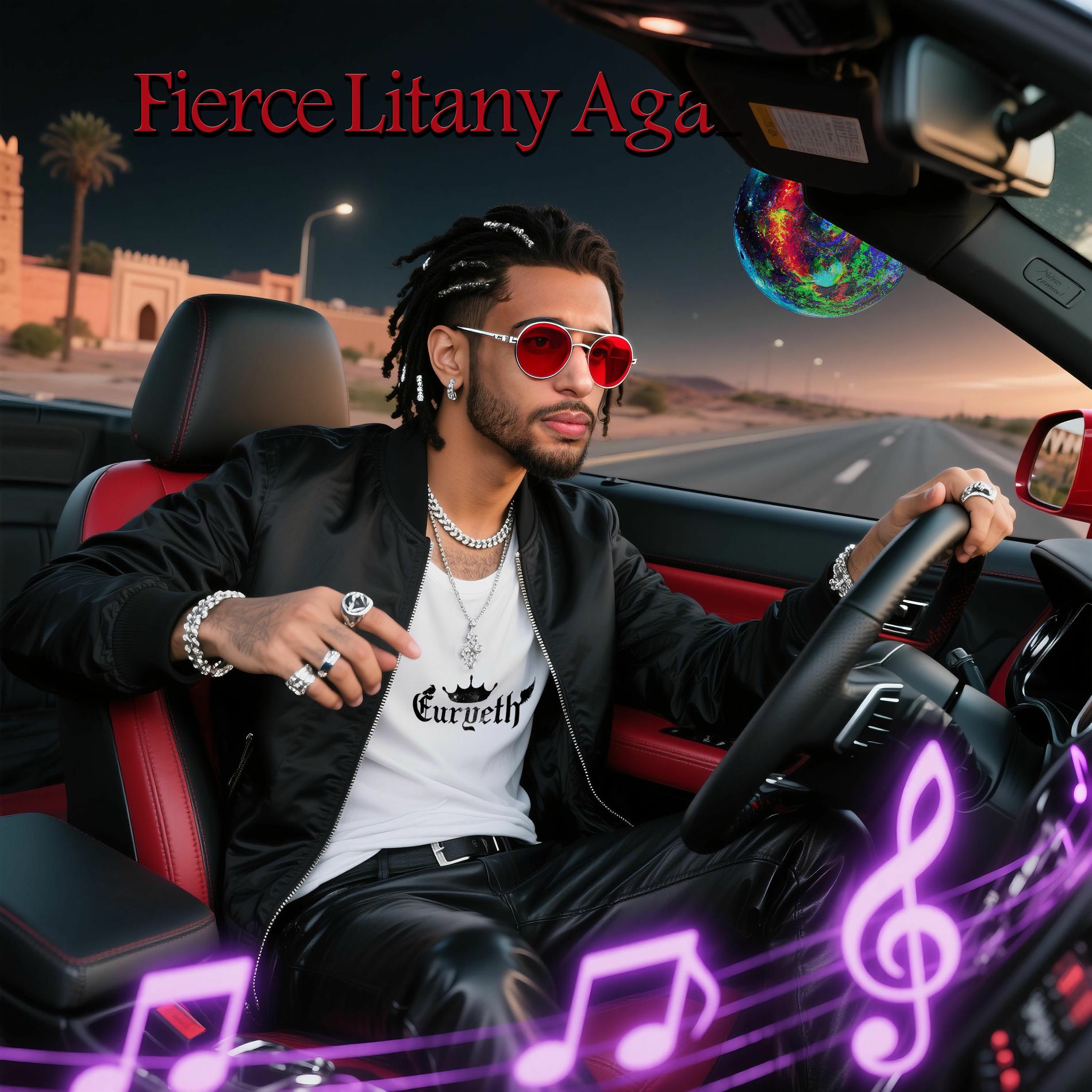 Album cover of Fierce Litany Against L9bou7 (feat. Oni) [Vampiric Remix]