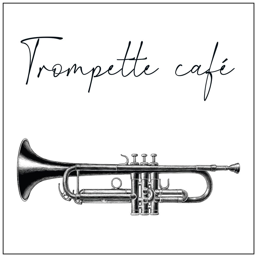 Picture of Trompette café: Jazz de style vintage
