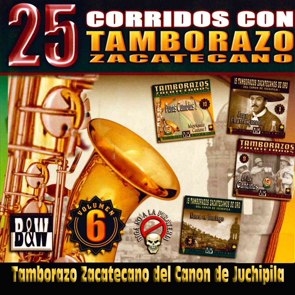 Picture of 25 Corridos Con Tamborazo Zacatecano, Vol. 6