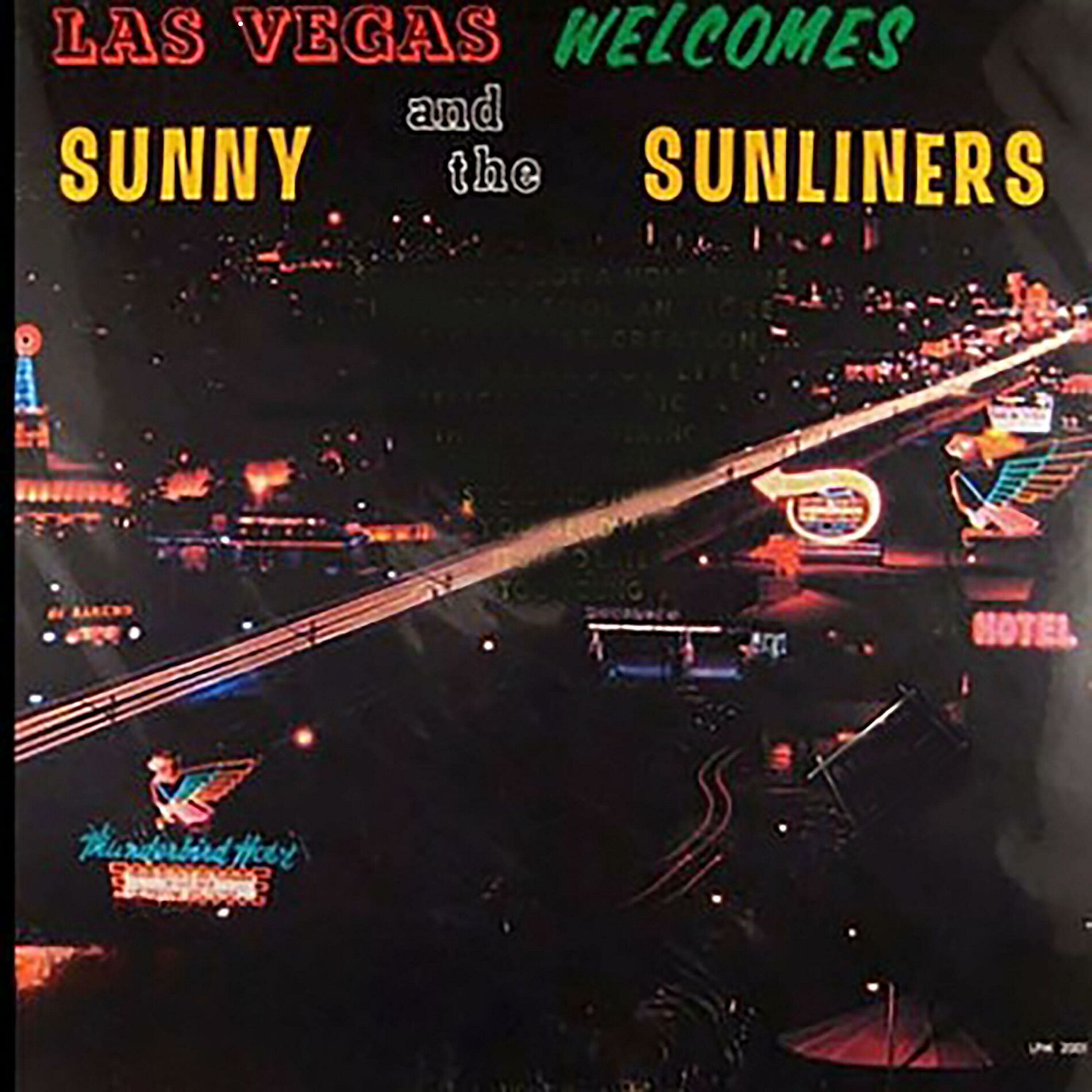 Album cover of Las Vegas Welcomes Sunny and the Sunliners