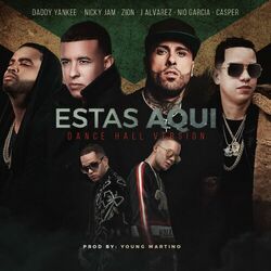 Cover of Estas Aqui Dance Hall Version