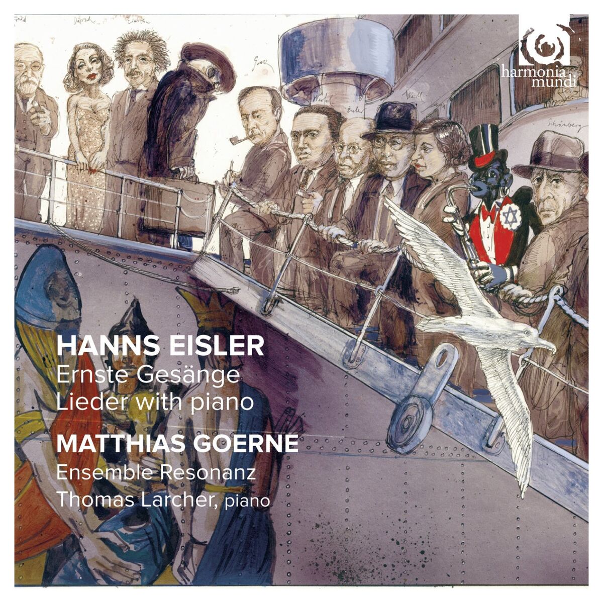 Album cover of Hanns Eisler: Ernste Gesänge: Lieder with piano