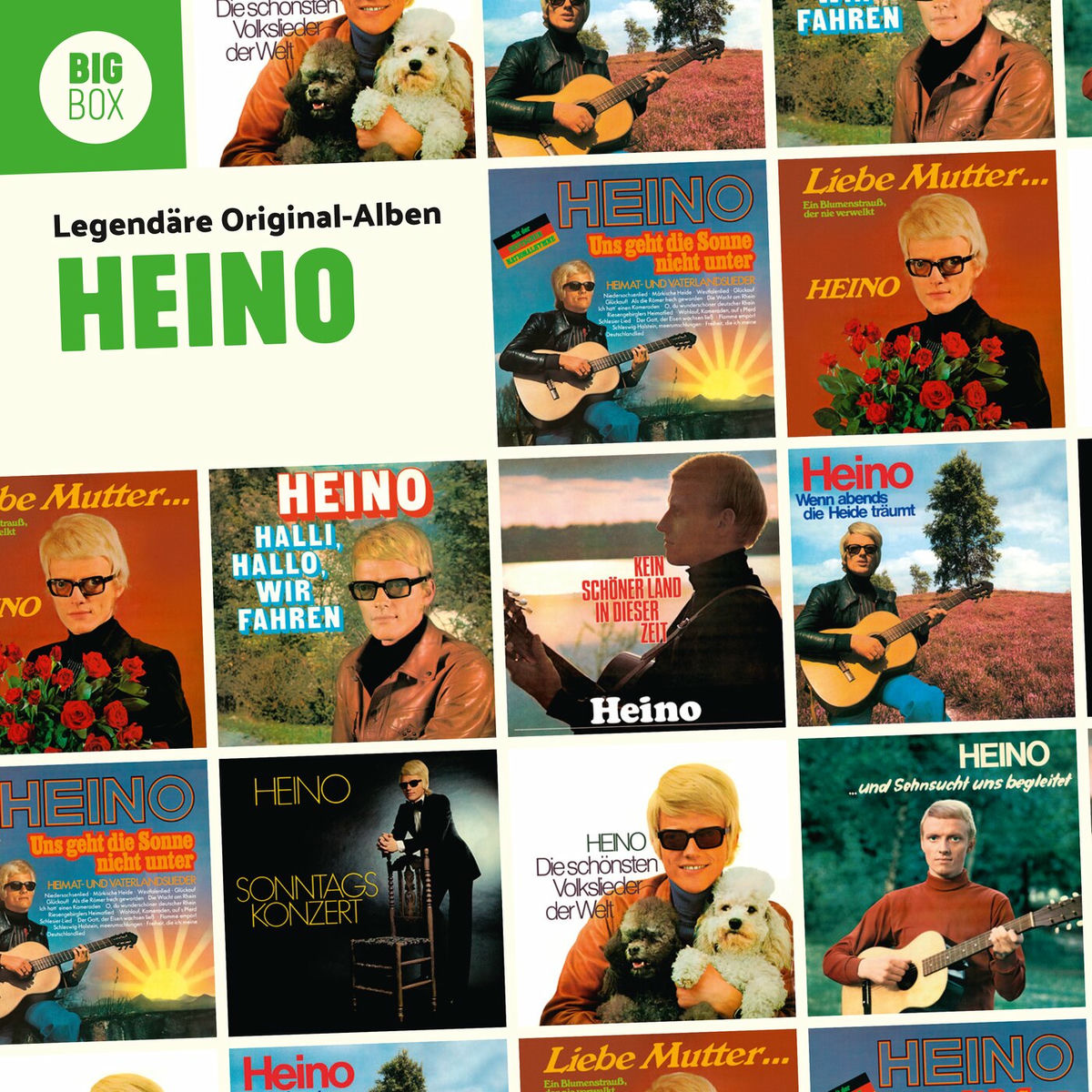 Album cover of BIG BOX - Legendäre Original-Alben - Heino