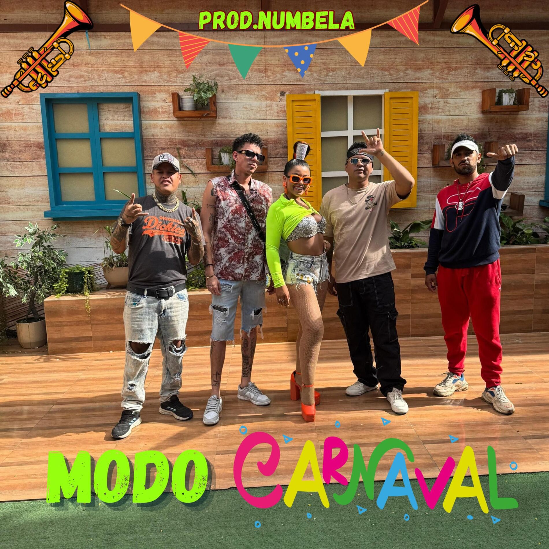 Album cover of Modo Carnaval (feat. Numbela, CJ, Patty rojas, Naim & Angeloso)