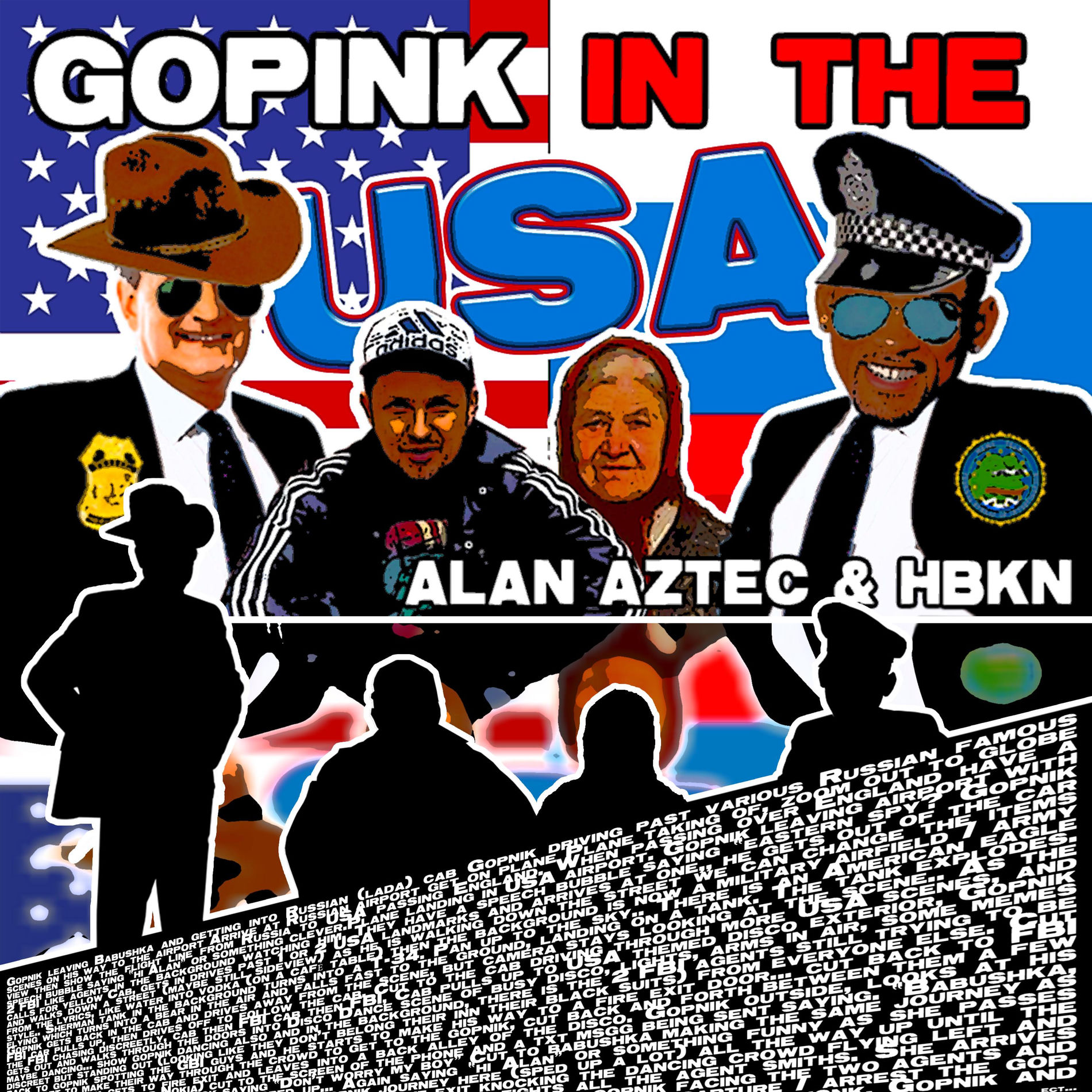 Album cover of Gopnik in the USA (feat. Hbkn)