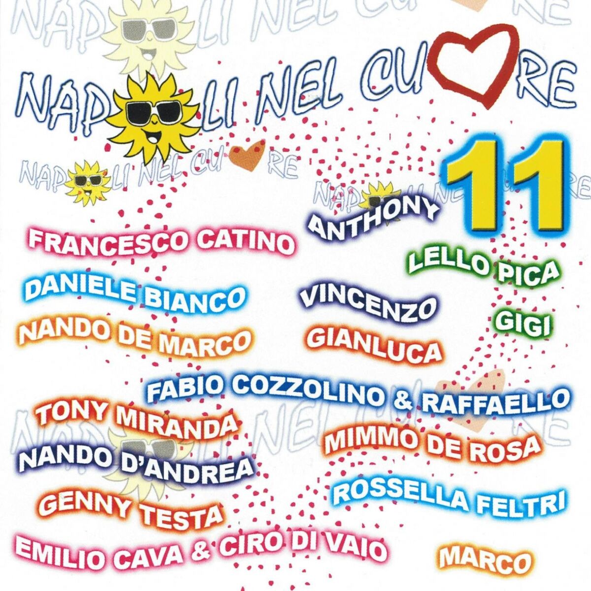 Album cover of Napoli nel cuore compilation, vol. 11 (Various Artists Compilation)