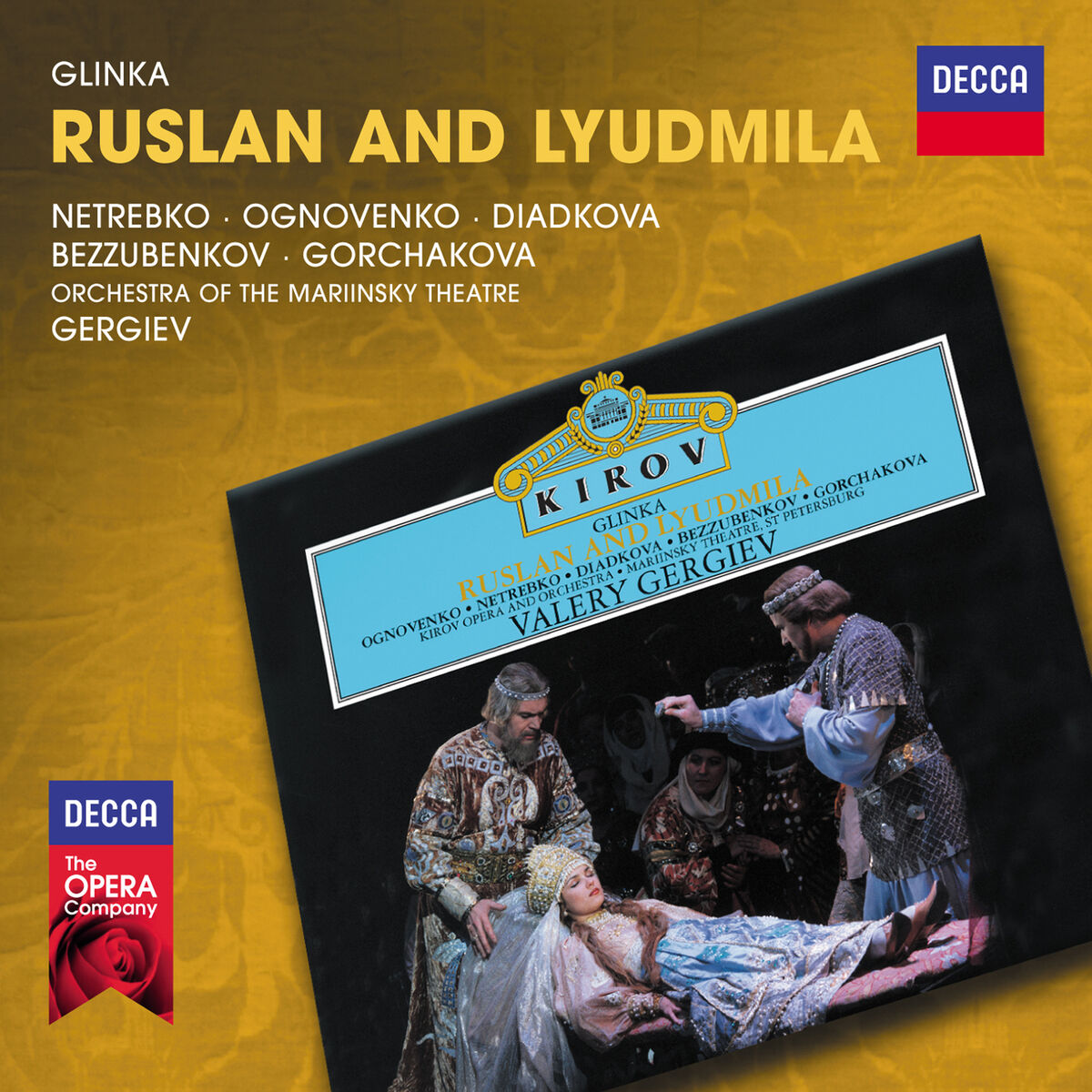 Album cover of Glinka: Ruslan and Lyudmila