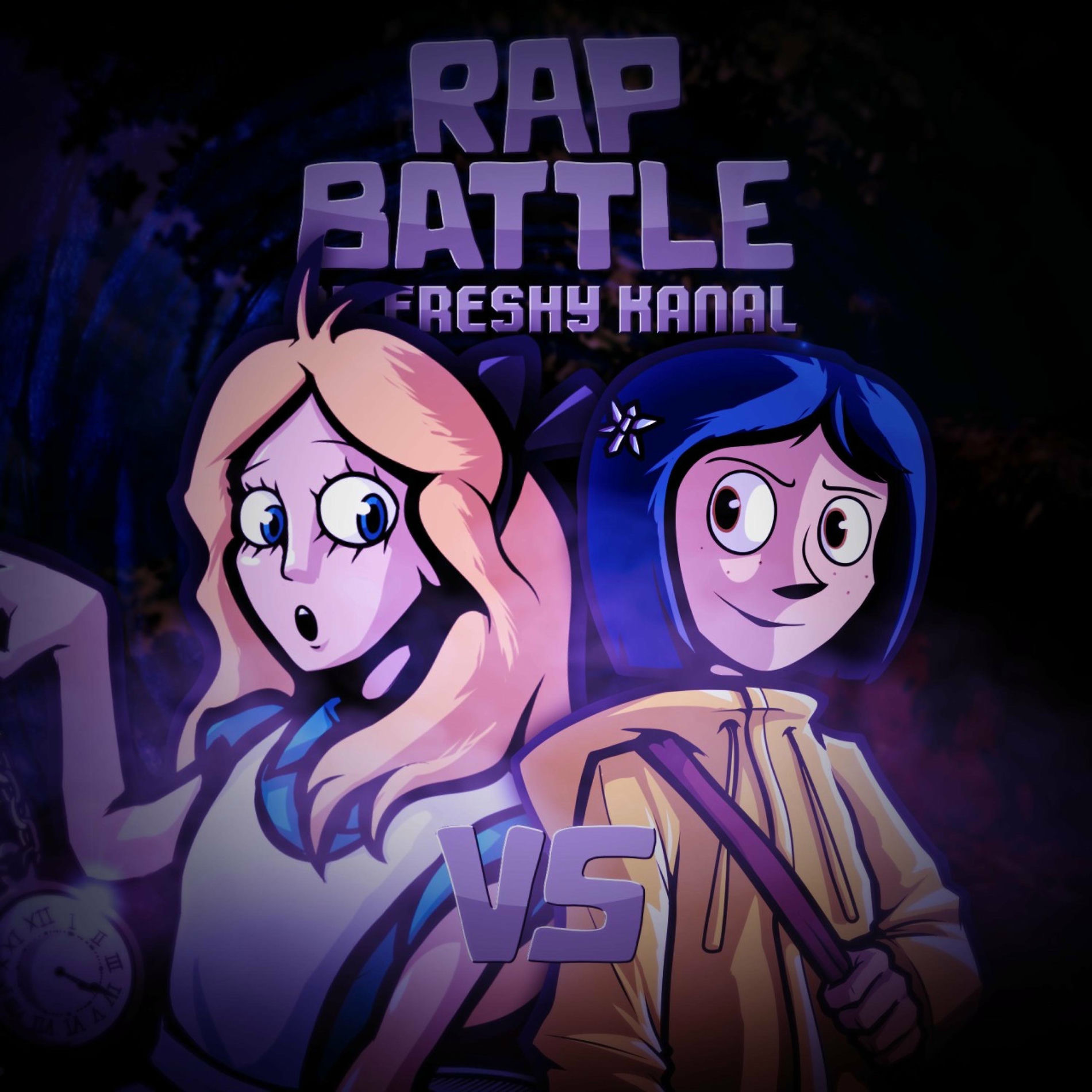 Album cover of Coraline Vs. Alice in Wonderland