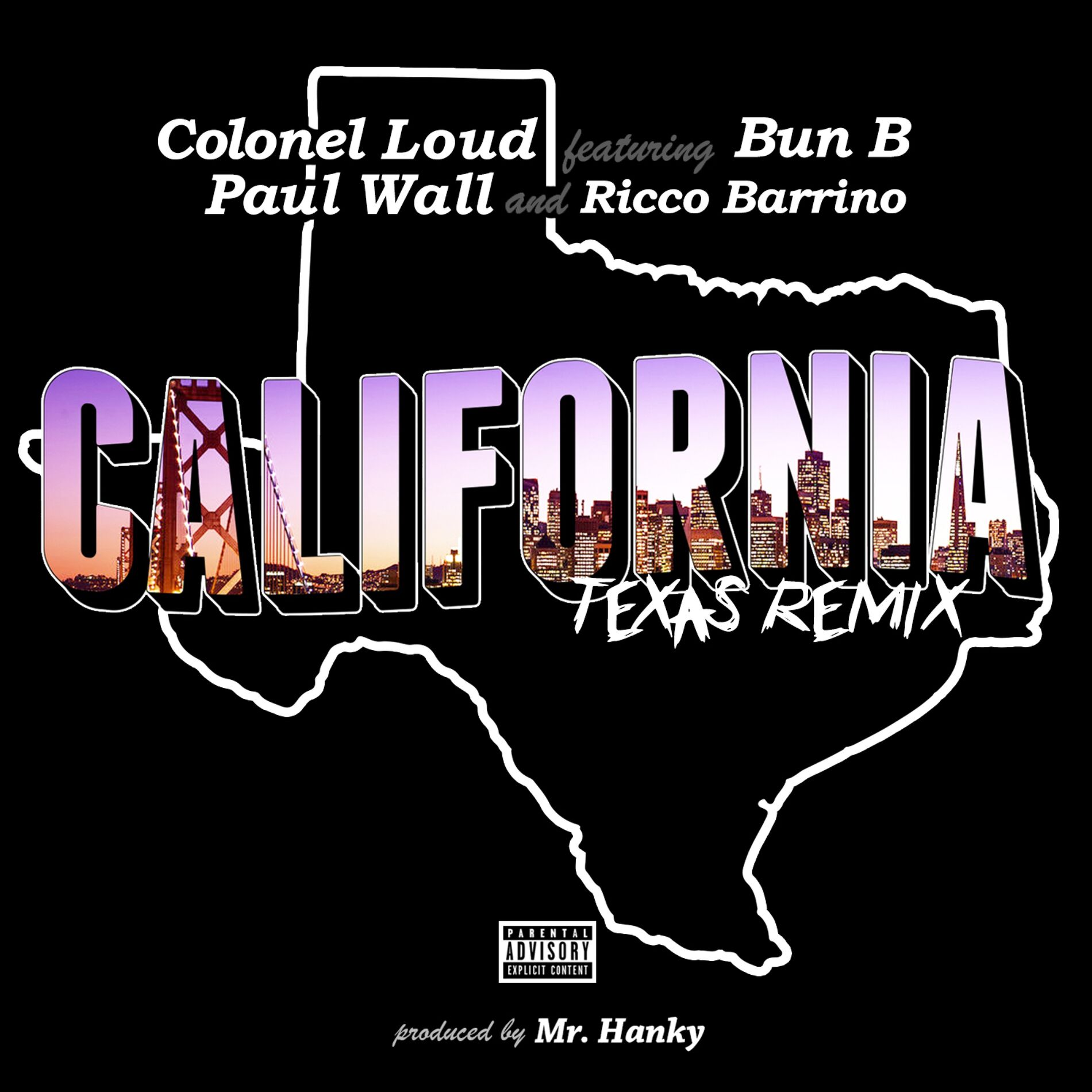 Album cover of California (Remix) (feat. Bun B, Paul Wall & Ricco Barrino)