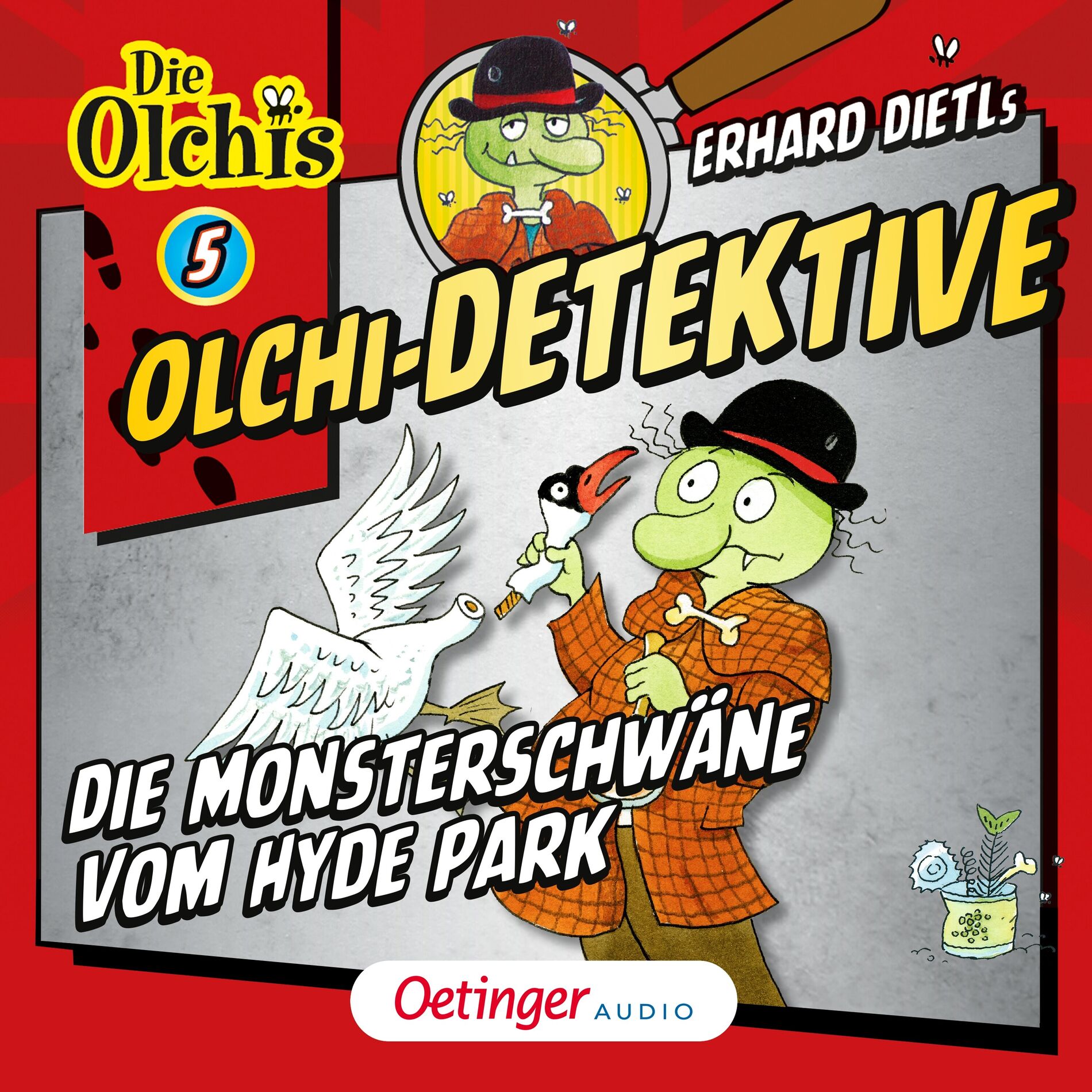 Album cover of Olchi-Detektive 5. Die Monsterschwäne vom Hyde Park