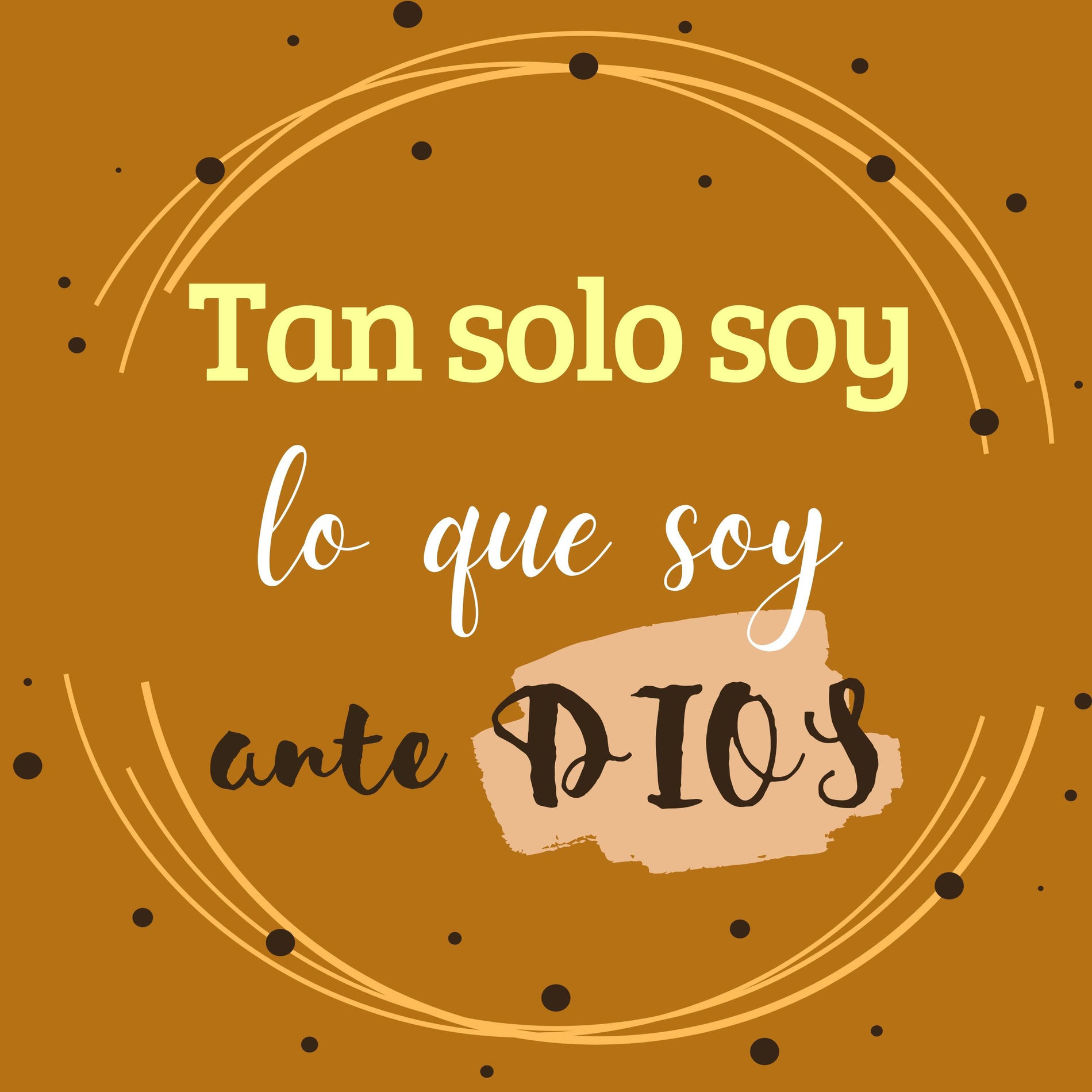 Album cover of Tan solo soy lo que soy ante Dios