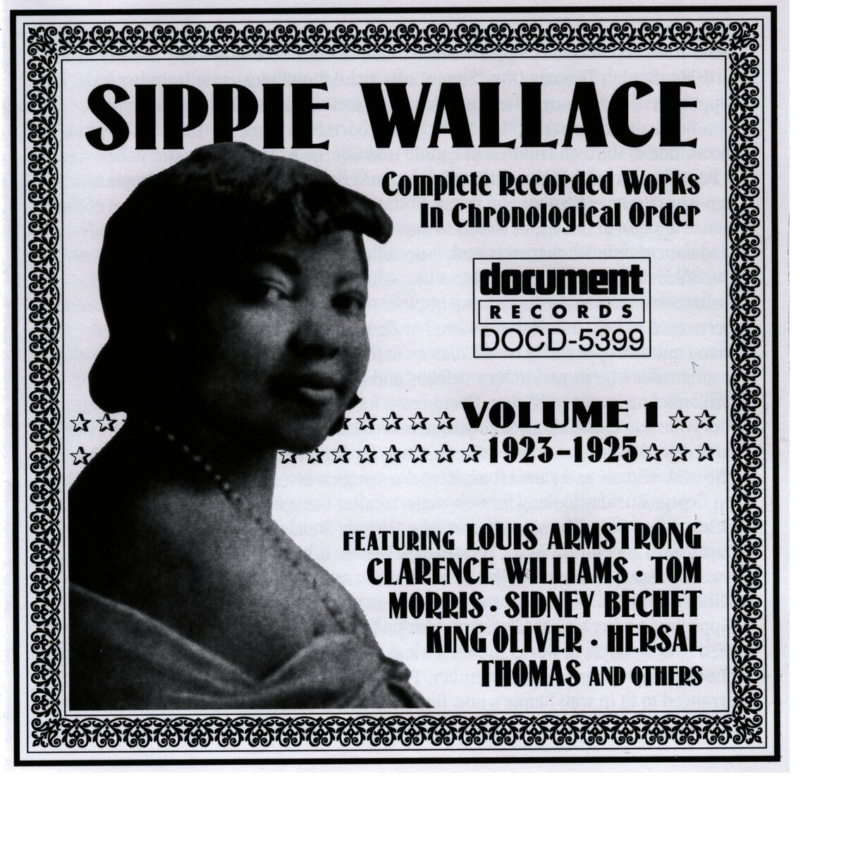 Album cover of Sippie Wallace Vol. 1 (1923-1925)