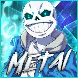 Cover of Undertale Megalovania: Eclipsed Void (2024 Metal Version)